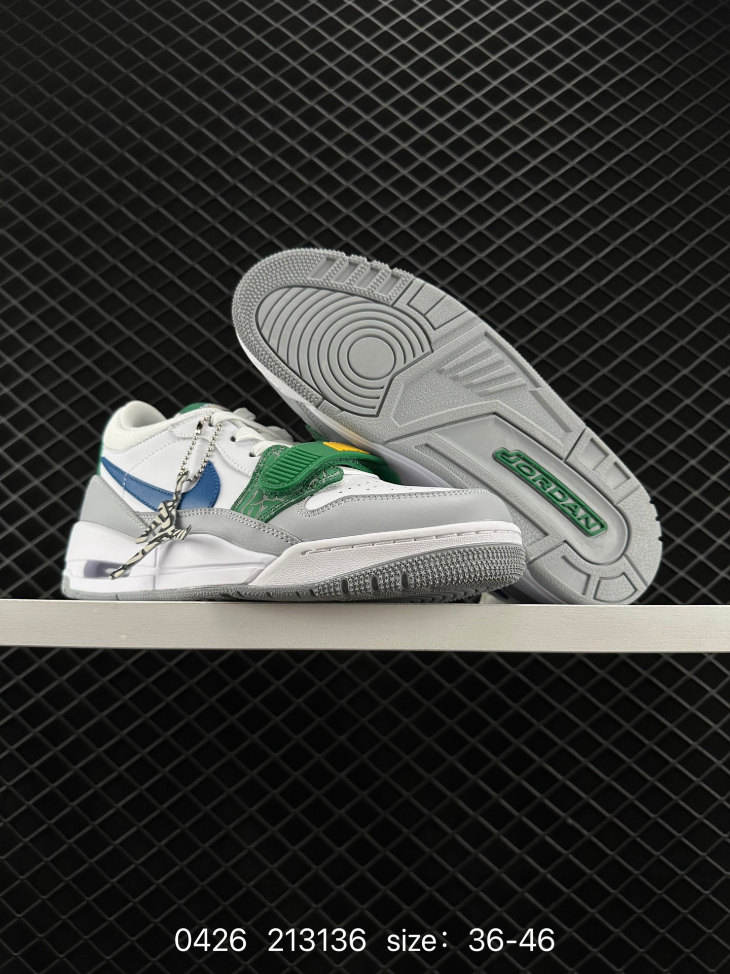 Nike Air Jordan Legacy 312 Low”White/Grey Fog/Blue/Red“